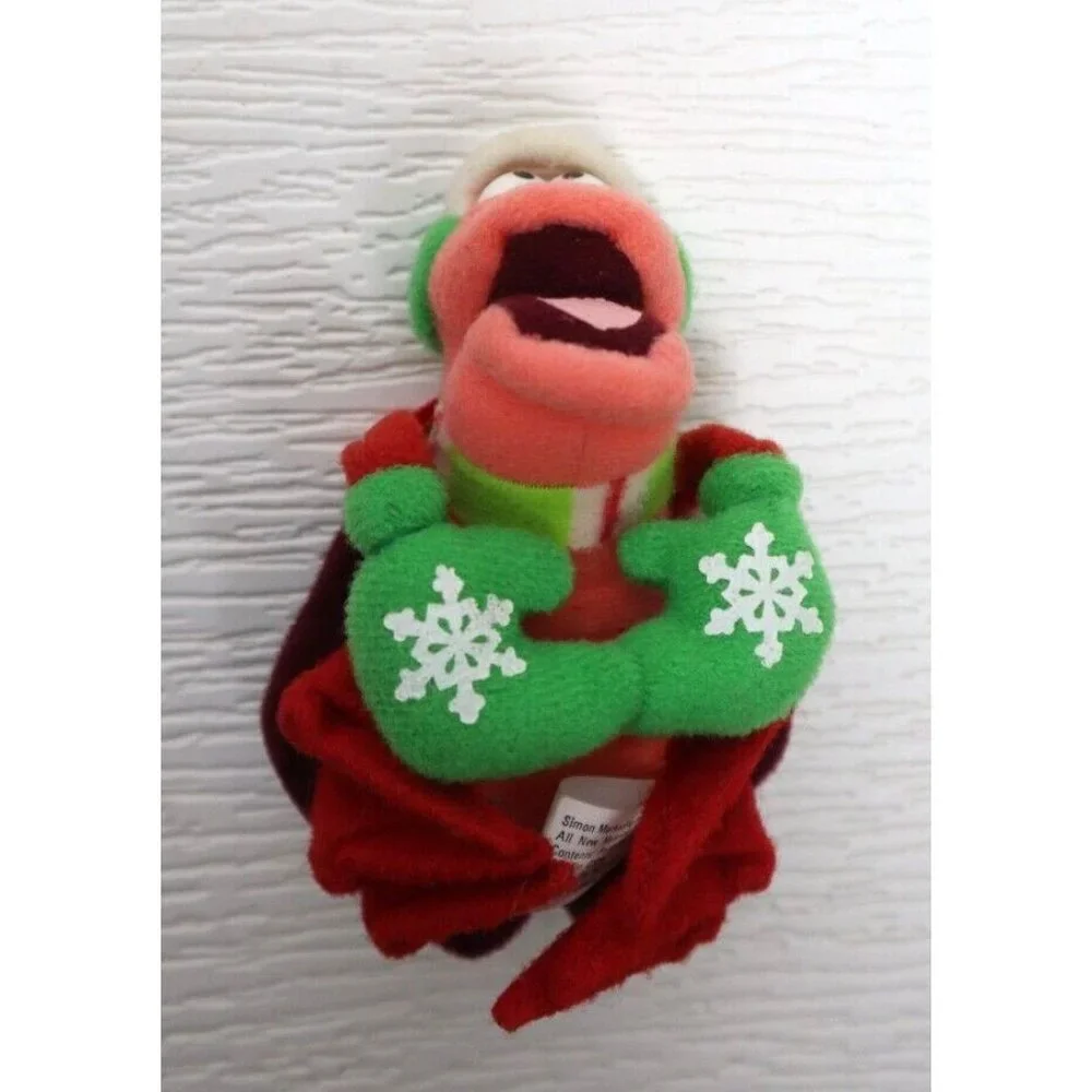 Little Mermaid Vintage Disney Sebastian Plush Ornament McDonalds Happy Meal Toy